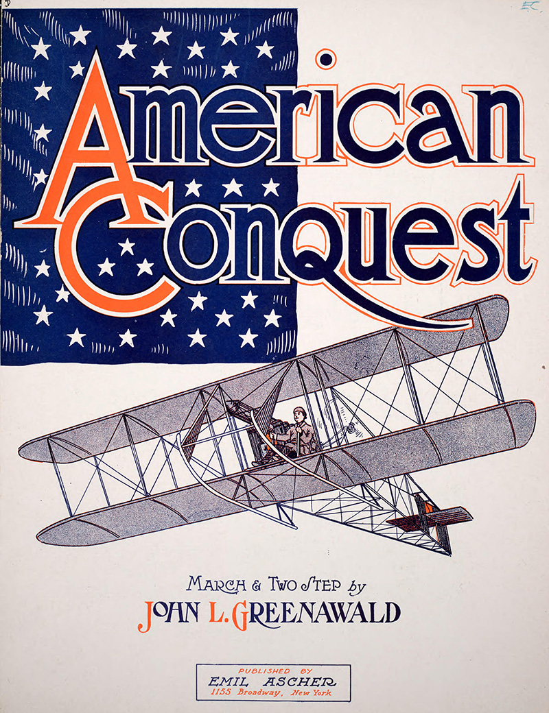 Illustration for article titled 30 Hundred-Year-Old Sheet Music Covers Celebrating the Joy and Thrill of Flight